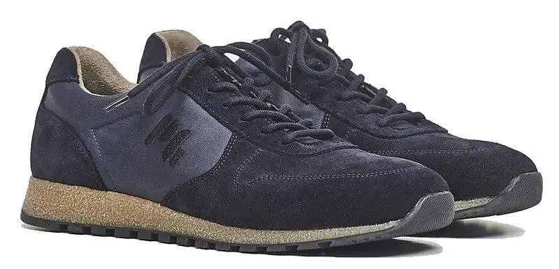 '0496.10.01' men's lace-up sneaker - blue