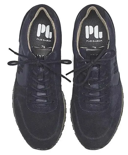 '0496.10.01' men's lace-up sneaker - blue