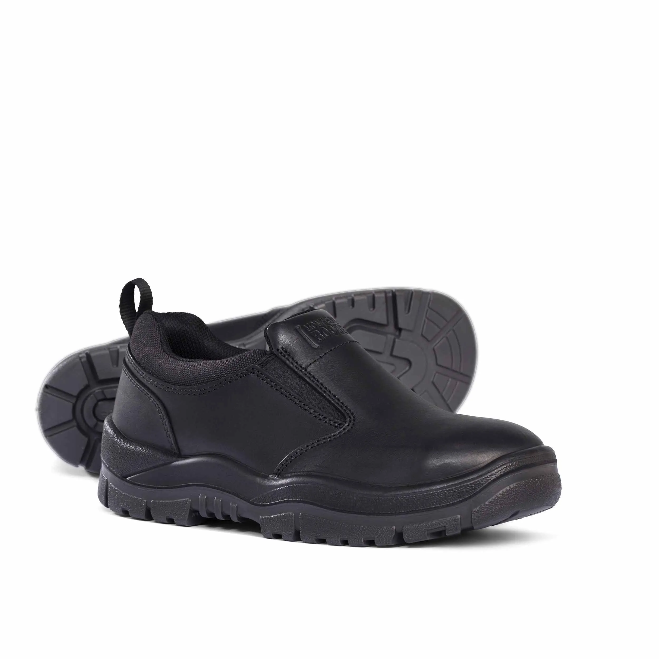 315085-Black Slip-On Shoe-BLACK