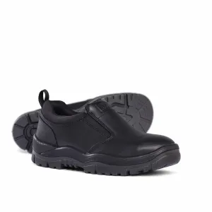 315085-Black Slip-On Shoe-BLACK