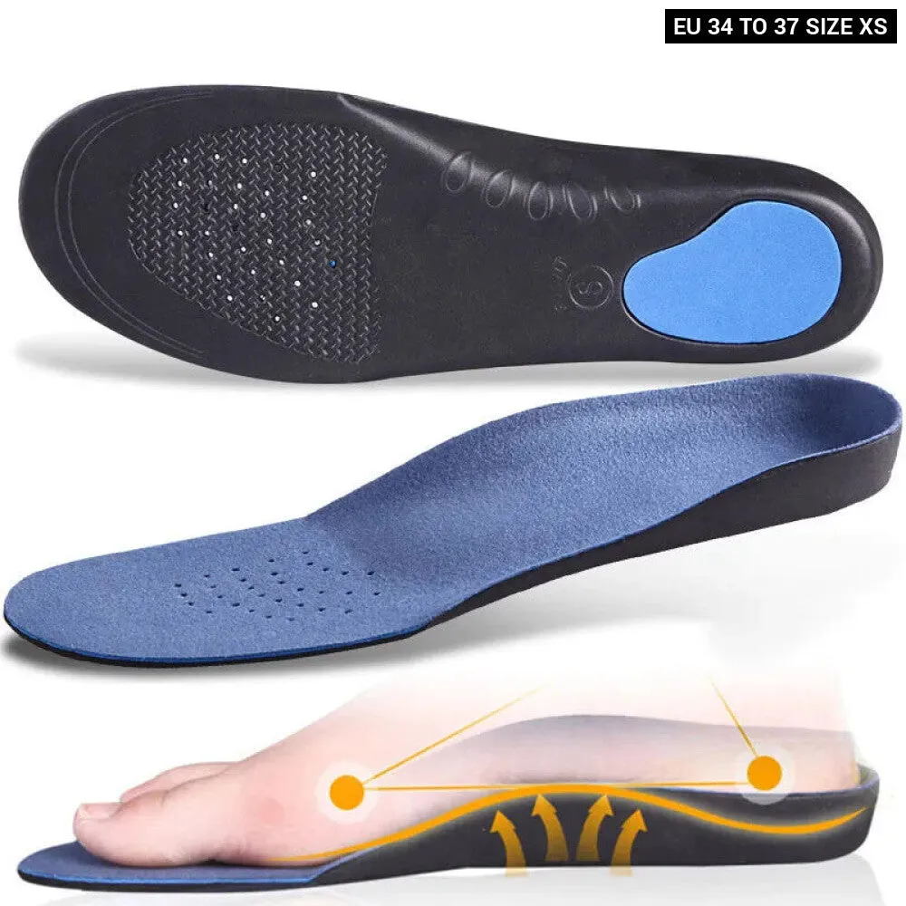 3d Design Ortic Insoles with Arch Support and Plush Comfort