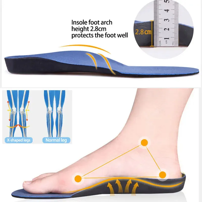 3d Design Ortic Insoles with Arch Support and Plush Comfort