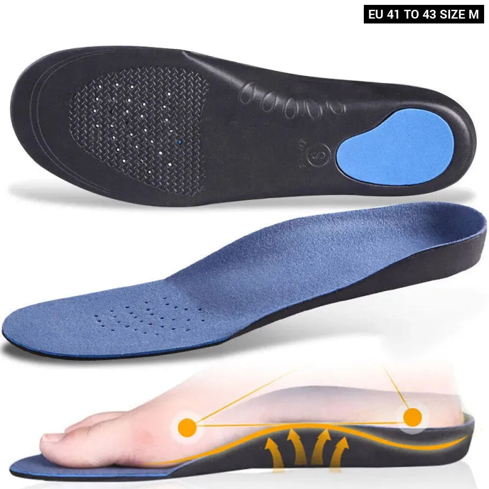 3d Design Ortic Insoles with Arch Support and Plush Comfort