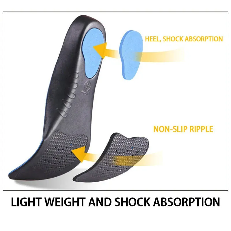 3d Design Ortic Insoles with Arch Support and Plush Comfort