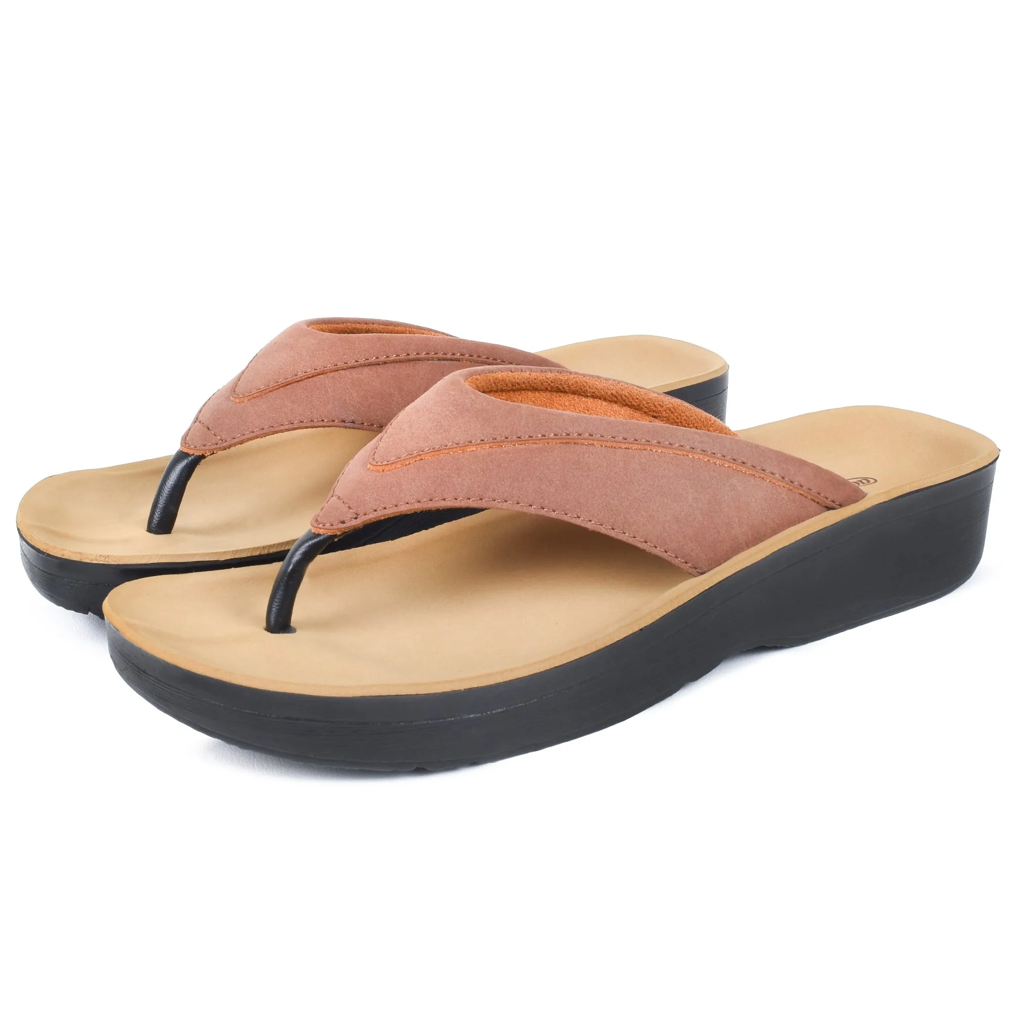 Aerohthoic Tera Casual Comfortable Arch Supportive Women’s Flip Flops - L0369