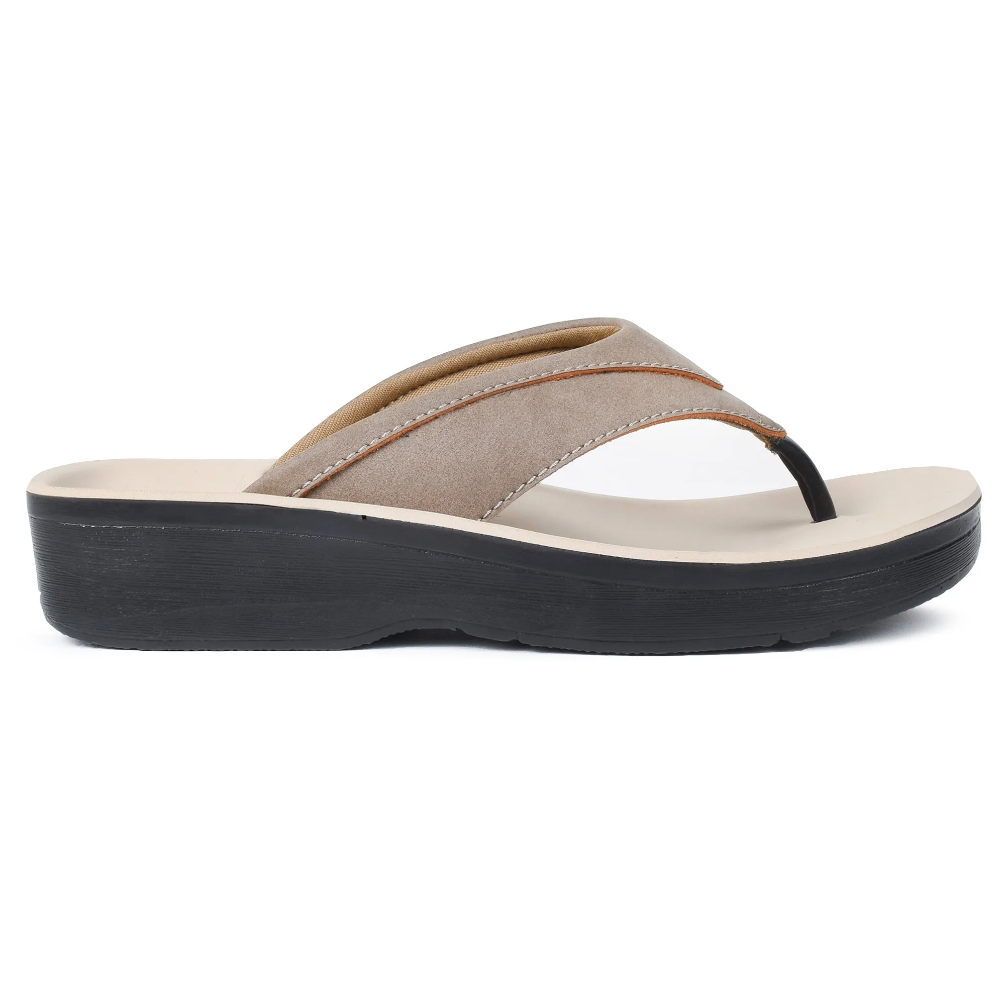 Aerohthoic Tera Casual Comfortable Arch Supportive Women’s Flip Flops - L0369
