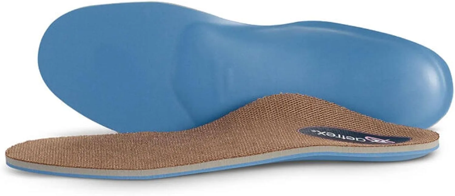 Aetrex L2200 Women's Memory Foam Arch Support Inserts for Women - Plantar Fasciitis Relief Shoe Insoles for Women Standing All Day