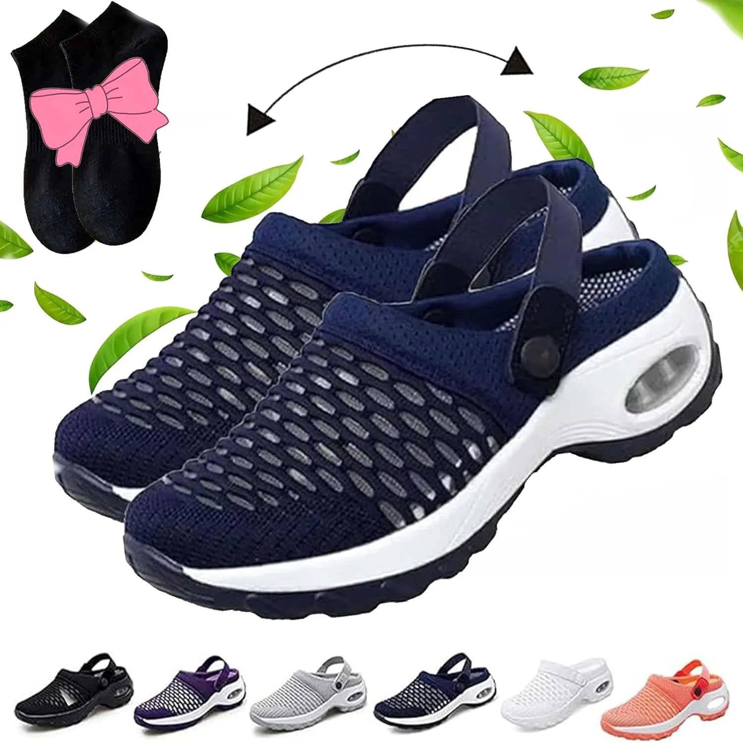 Air Cushion Orthopedic Slip On Shoes, Orthopedic Clogs for Women, Orthopedic Clogs, Orthopedic Shoes for Women