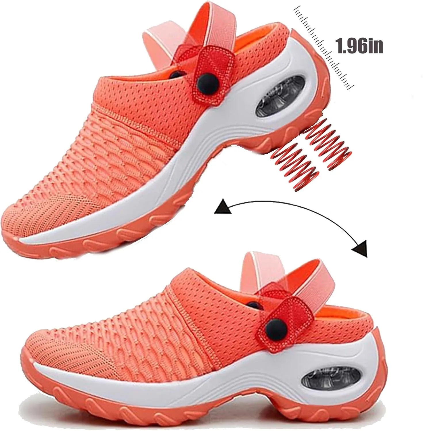 Air Cushion Orthopedic Slip On Shoes, Orthopedic Clogs for Women, Orthopedic Clogs, Orthopedic Shoes for Women