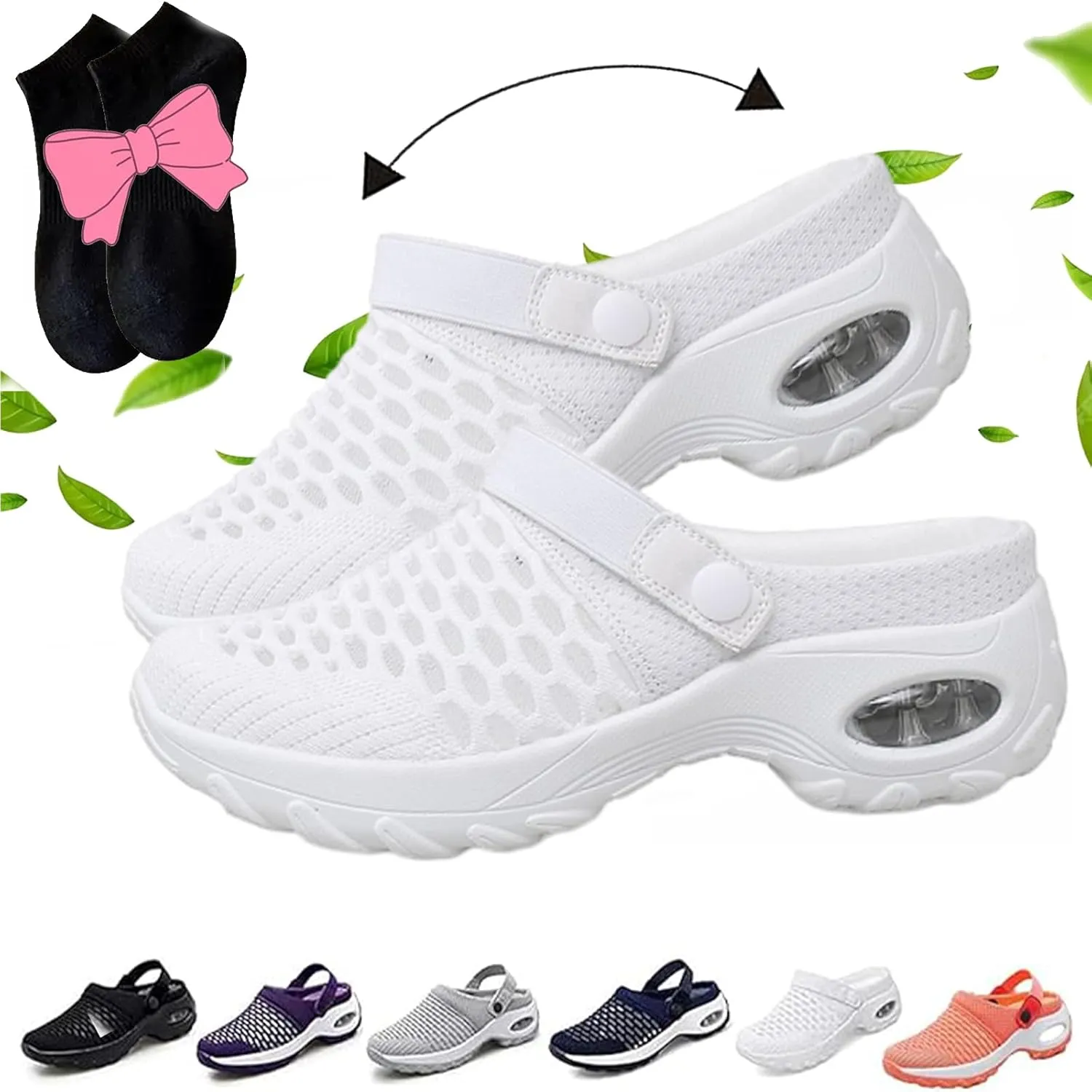 Air Cushion Orthopedic Slip On Shoes, Orthopedic Clogs for Women, Orthopedic Clogs, Orthopedic Shoes for Women