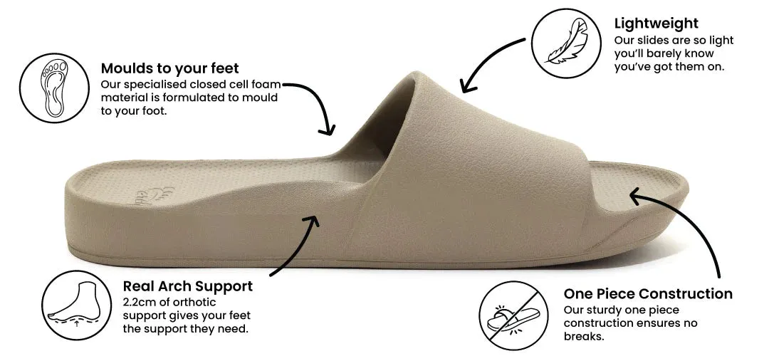 Archies Support Slide Taupe