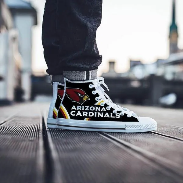 arizona cardinals mens high top sneakers high top