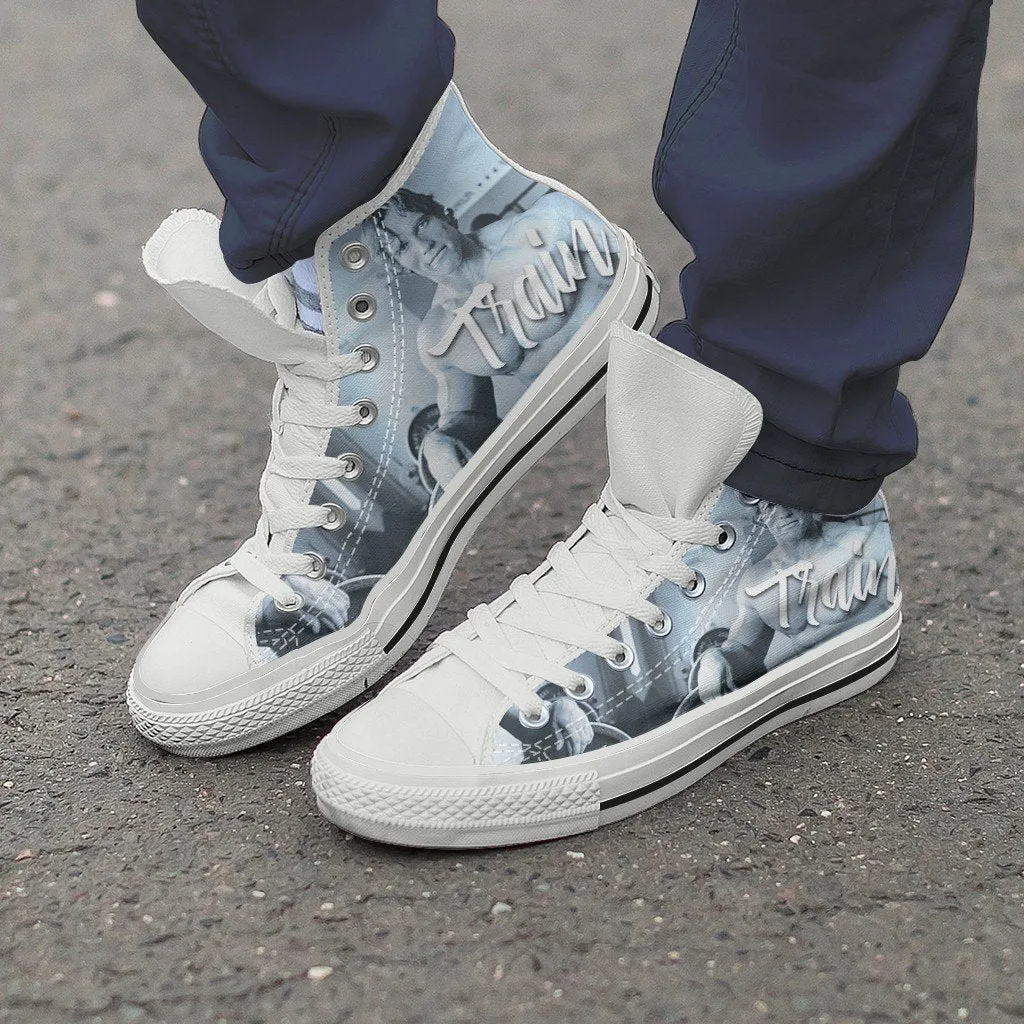 arnold ladies high top sneakers