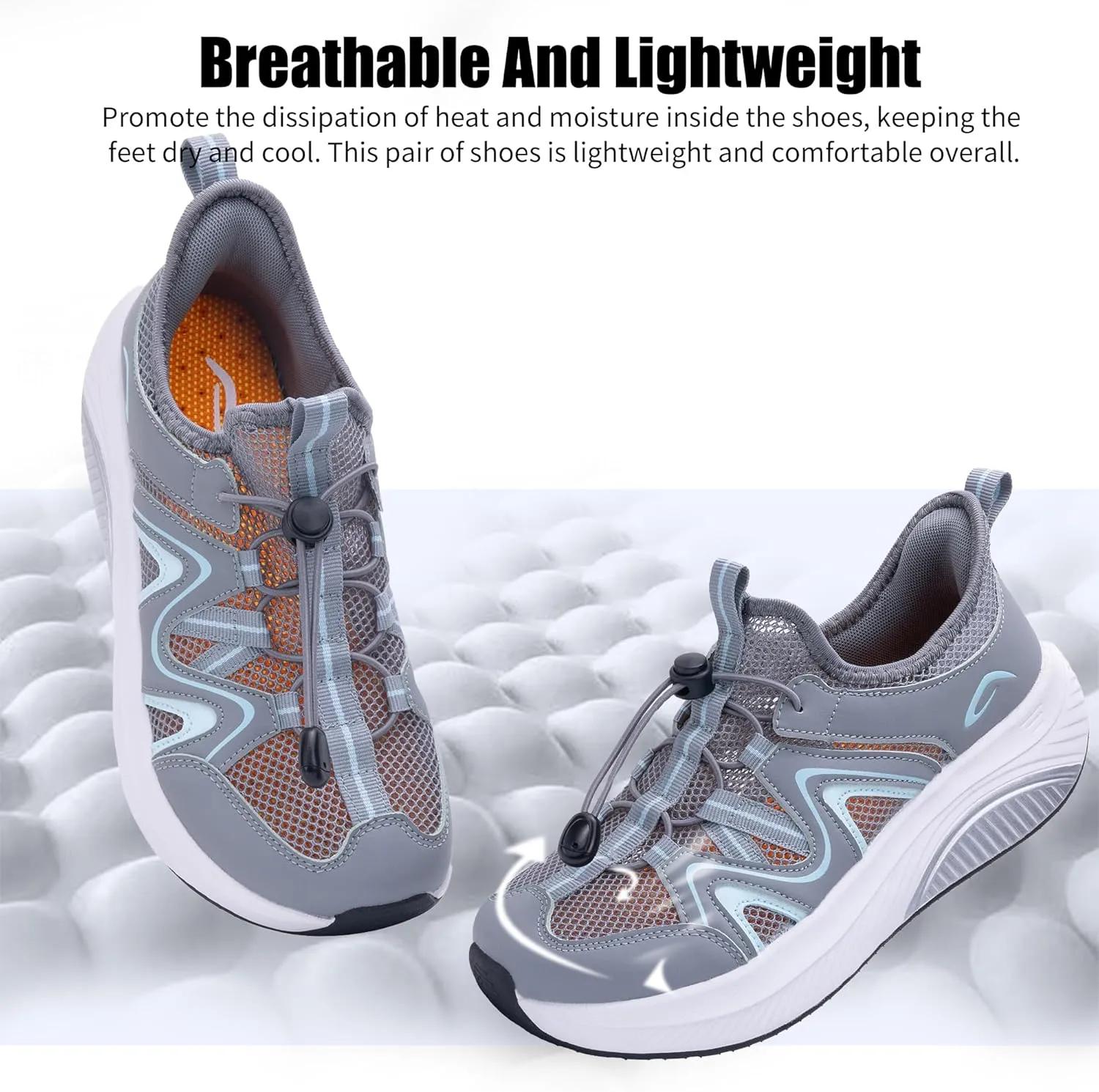 Artlea Wide Toe Box Shoes Women Walking Shoes Arch Support Plantar Fasciitis Orthotic Sneakers Slip On Running Tennis Shoes