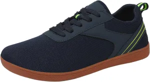 Barefoot Shoes for Mens Womens Wide Toe Box Shoes Walking Mesh Workout Sneakers Grounded Footwear Non-Slip Fashion Hiking Shoe Breathable Casual Running Sneaker