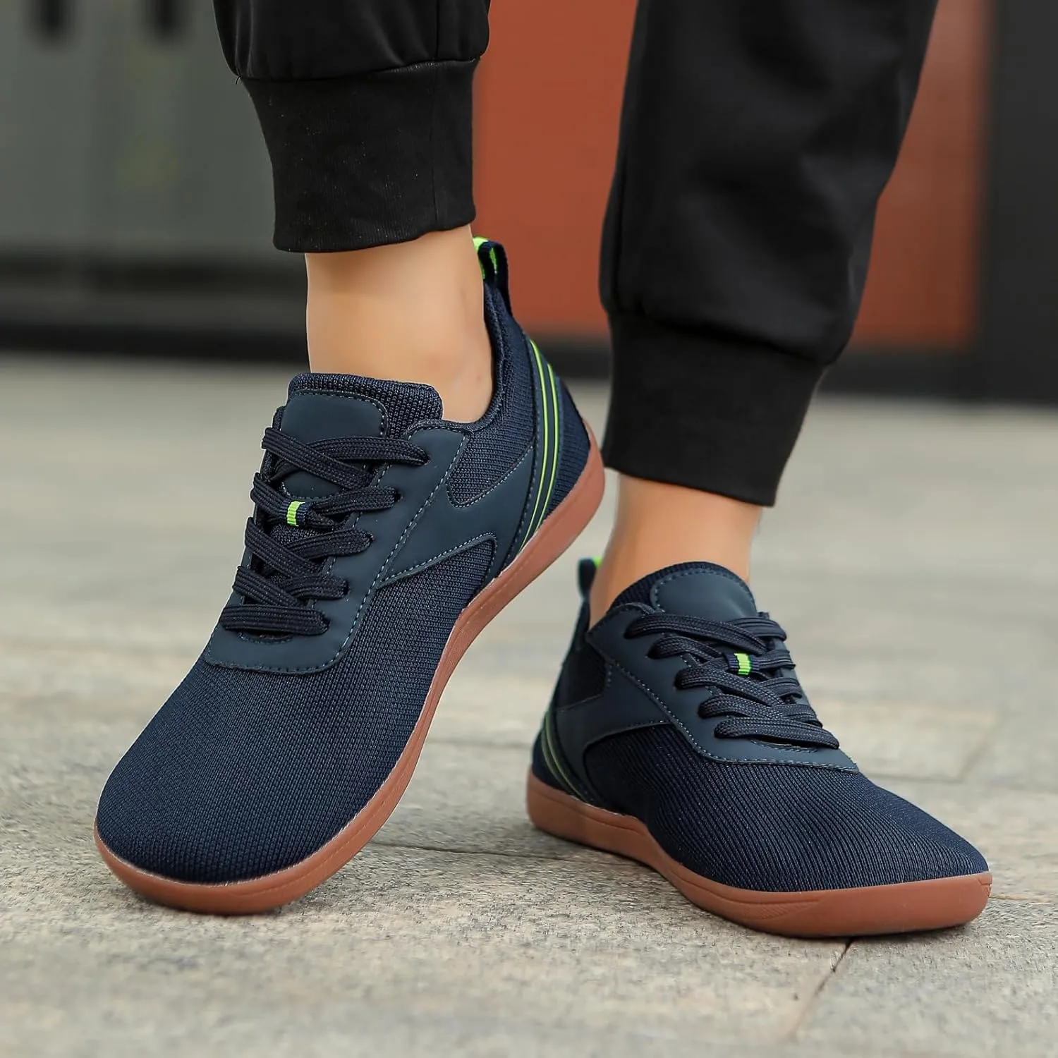 Barefoot Shoes for Mens Womens Wide Toe Box Shoes Walking Mesh Workout Sneakers Grounded Footwear Non-Slip Fashion Hiking Shoe Breathable Casual Running Sneaker