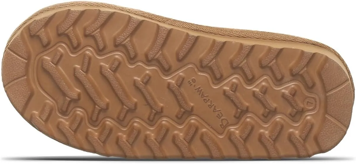 BEARPAW Jasmine Toddler | Toddler's Boot Classic Suede | Kid's Slip On Boot | Comfortable Winter Boot