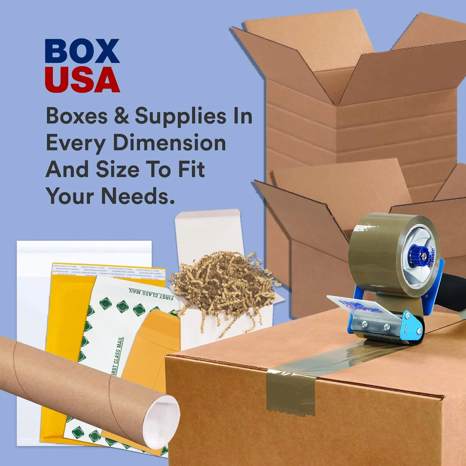 BOX USA Moving Boxes Medium 18"L x 14"W x 12"H 20-Pack | Corrugated Cardboard Box for Shipping, Mailing, Packing, Packaging and Storage 18x14x12