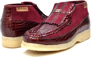 British Collection - Apollo Croc and Suede Men Slip on Shoes
