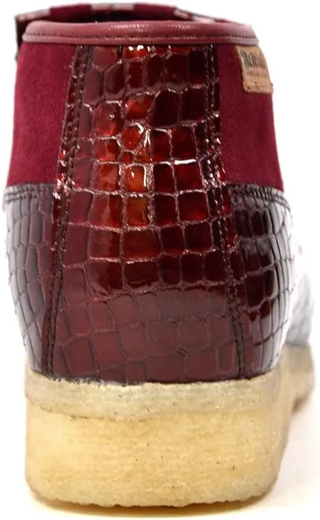 British Collection - Apollo Croc and Suede Men Slip on Shoes