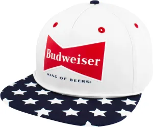 Budweiser American Flag Rope Golfer Hat Red