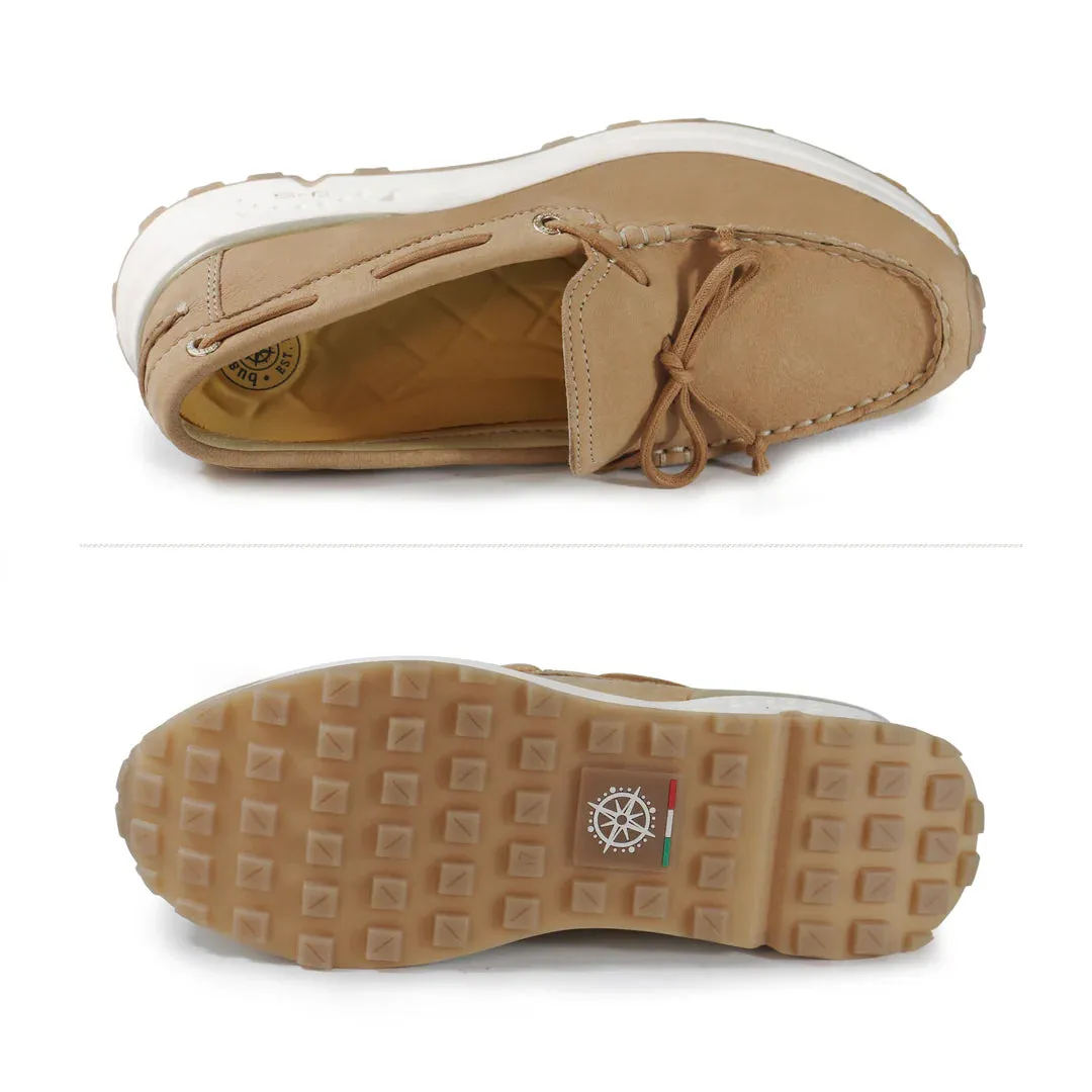 BUSSOLA BRACHA ZUCALE TEA STAIN BOAT SHOE
