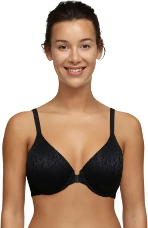 Chantelle Women's Norah Full-Coverage Front Closure Bra, Black, 36C