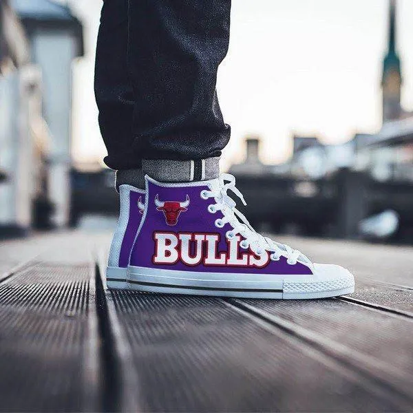 chicago bulls mens high top sneakers high top
