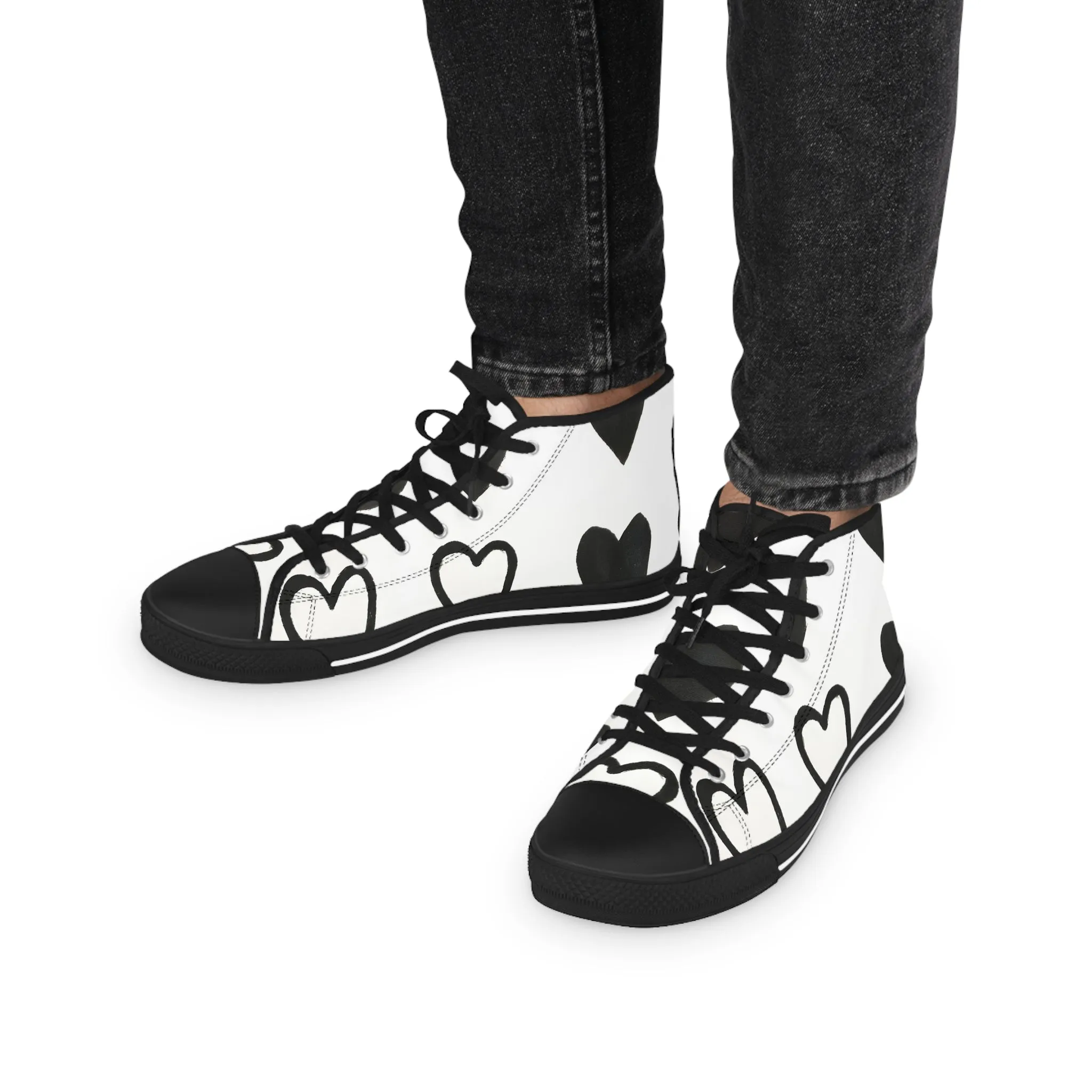 Cion Irene - Men's High-Top Sneakers