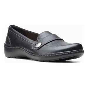 Clarks Cora Daisy Women's Loafer in Black