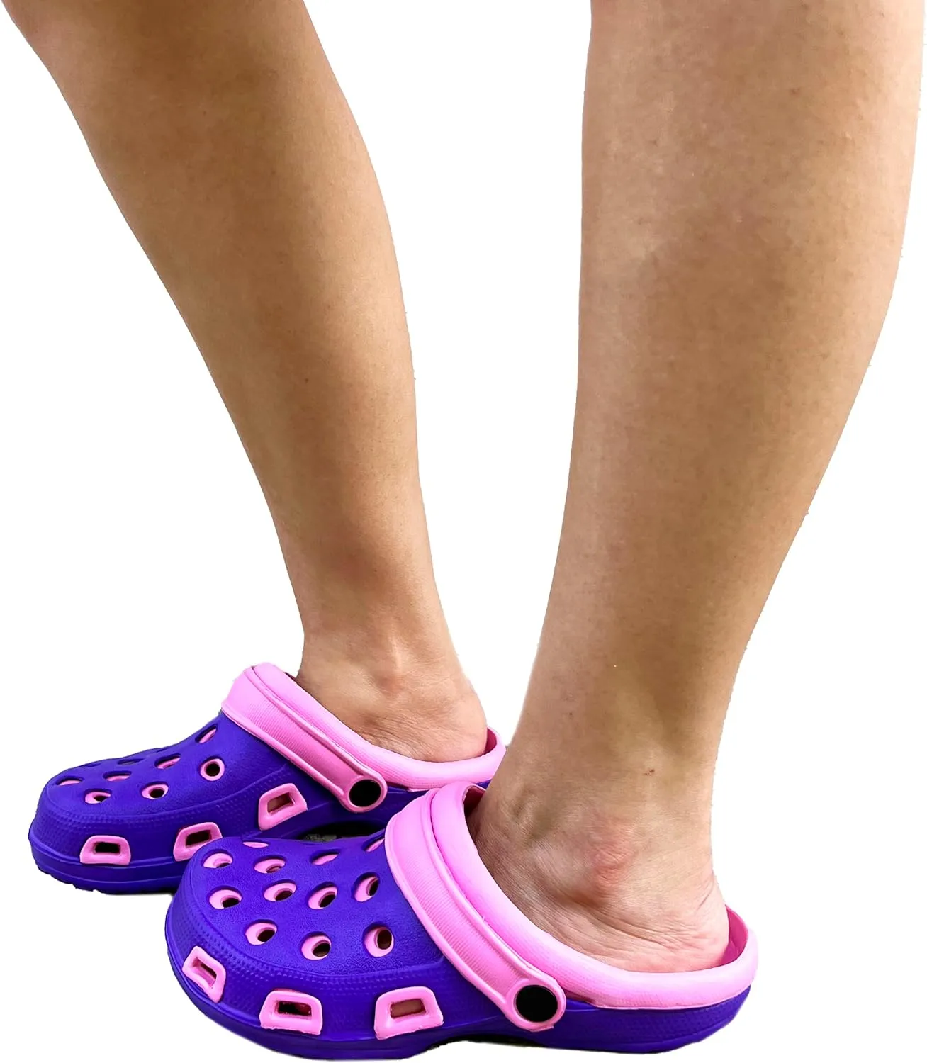 Clogs Comfortable with Arch Support | Waterproof Garden Clogs Shoes, Adult Summer Beach Flat Sandals for Indoor & Outdoor,Zuecos cómodos con soporte para el arco