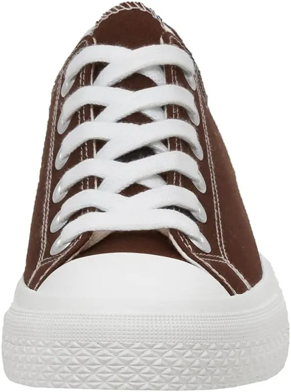 CUSHIONAIRE Women's Vina Low top Canvas Sneaker  Memory Foam