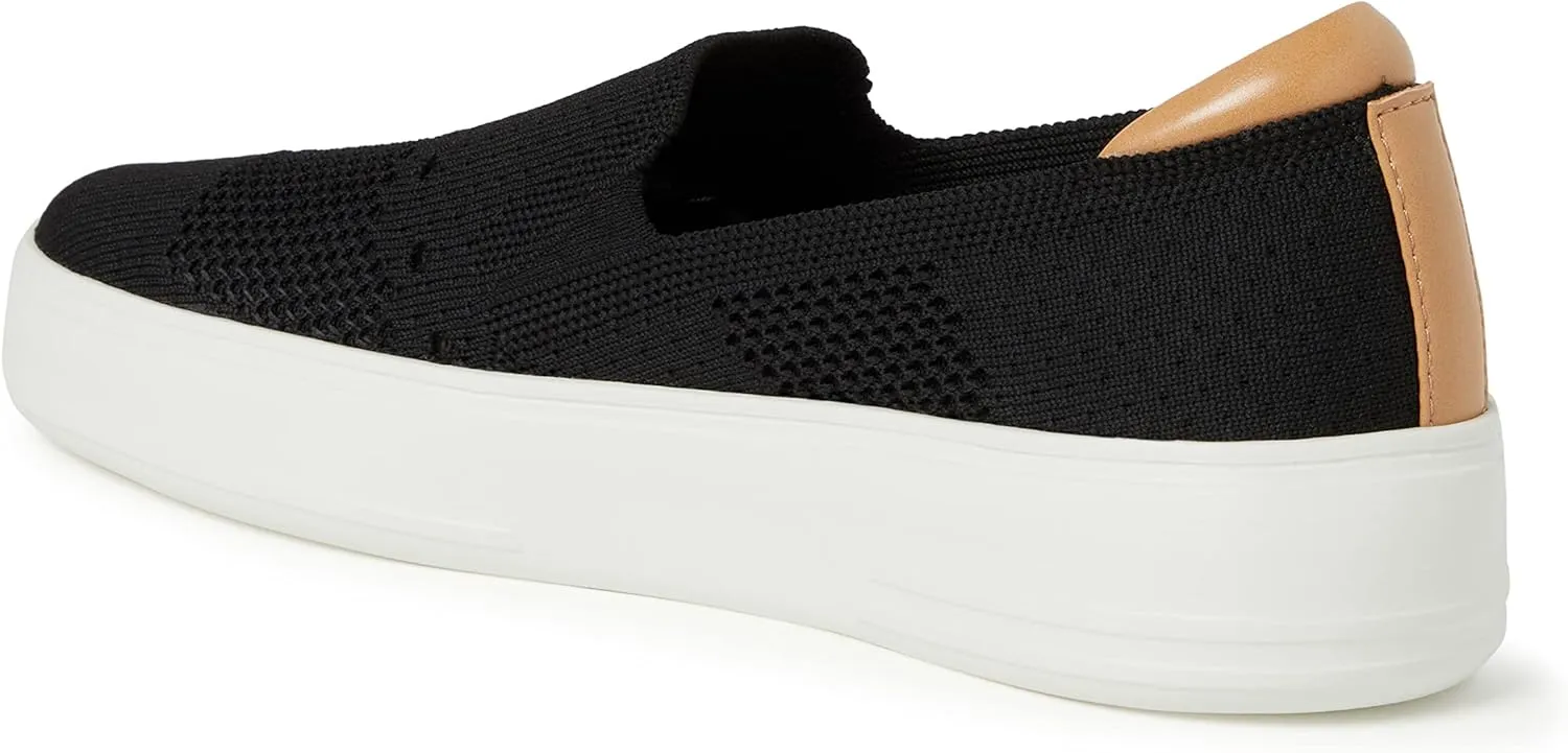Dearfoams Women's Slip-On Lightweight Comfortable Sophie Loafers with Arch Support
