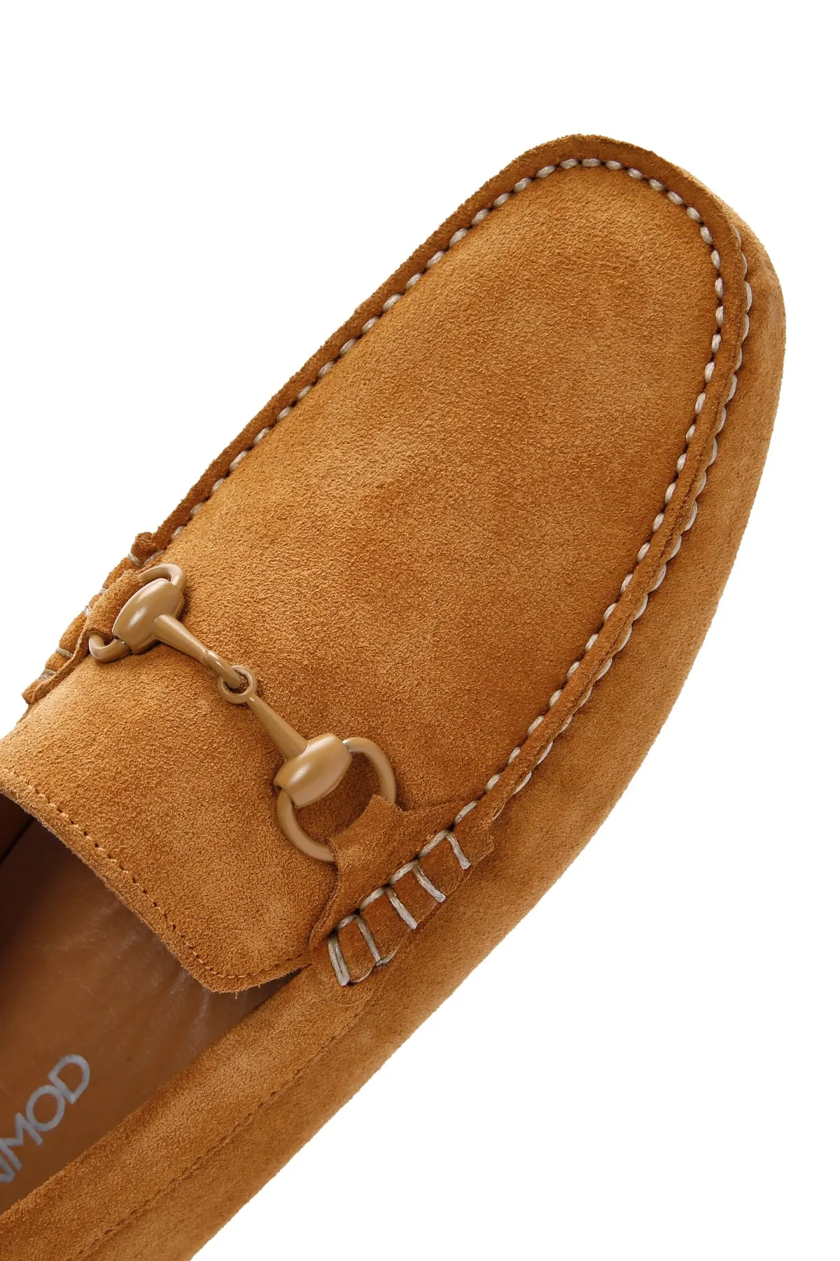 Derimod Fly Erkek Sarı Süet Deri Loafer