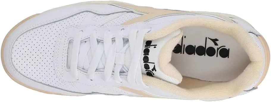 Diadora Mens Winner Lace Up Sneakers Shoes Casual - White