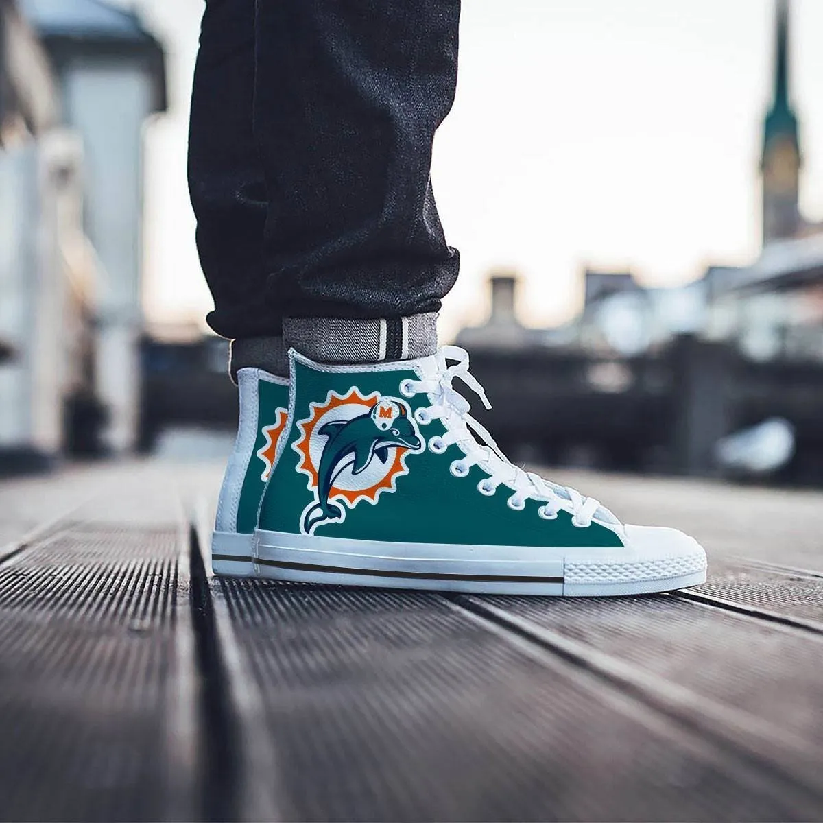 dolphins sneaker mens high top sneakers high top