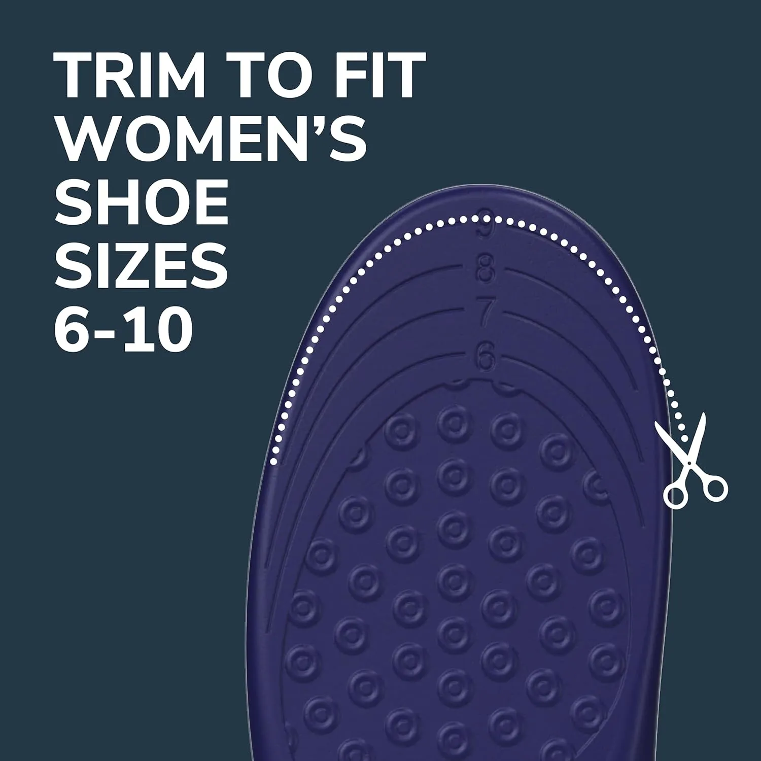 Dr. Scholl’s Plantar Fasciitis Pain Relief Orthotic Insoles, Immediately Relieves Pain: Heel, Spurs, Arch Support, Distributes Foot Pressure, 1 Pair