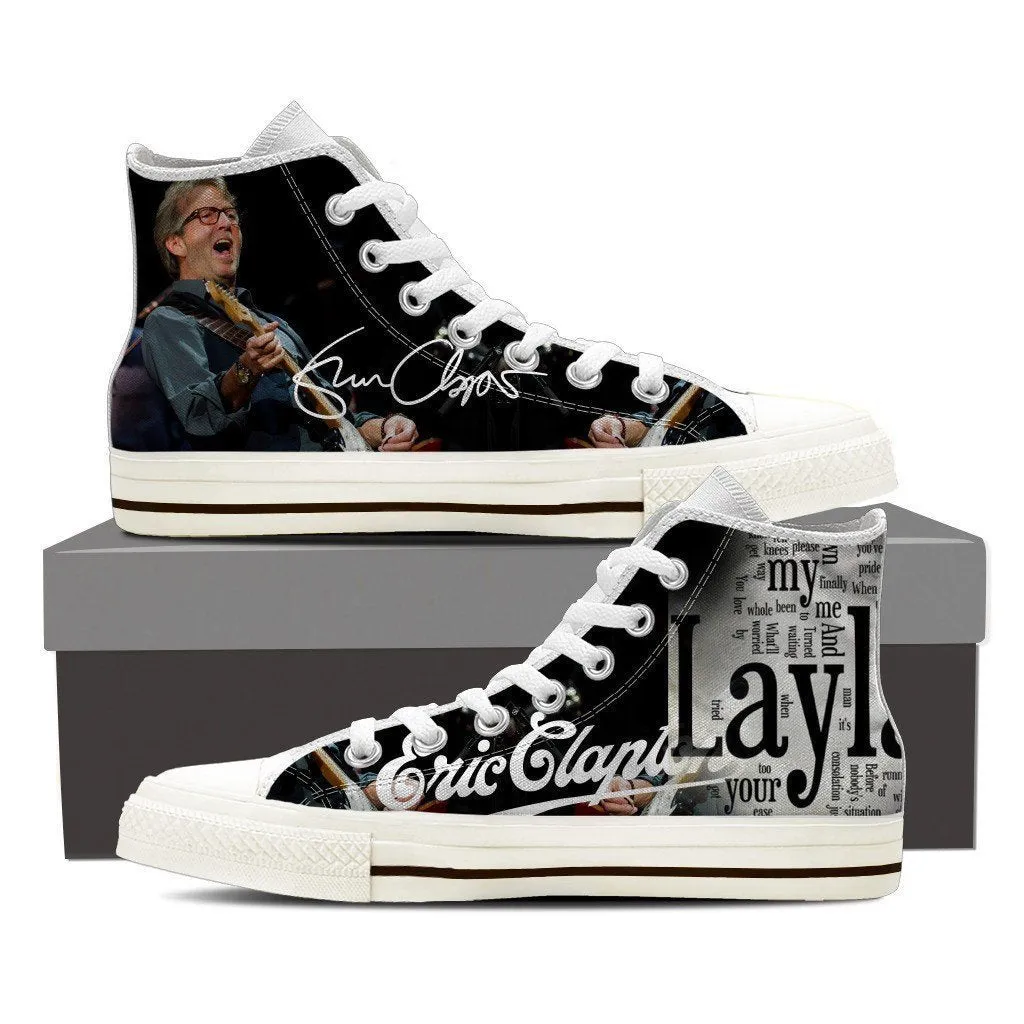 eric clapton mens high top sneakers high top