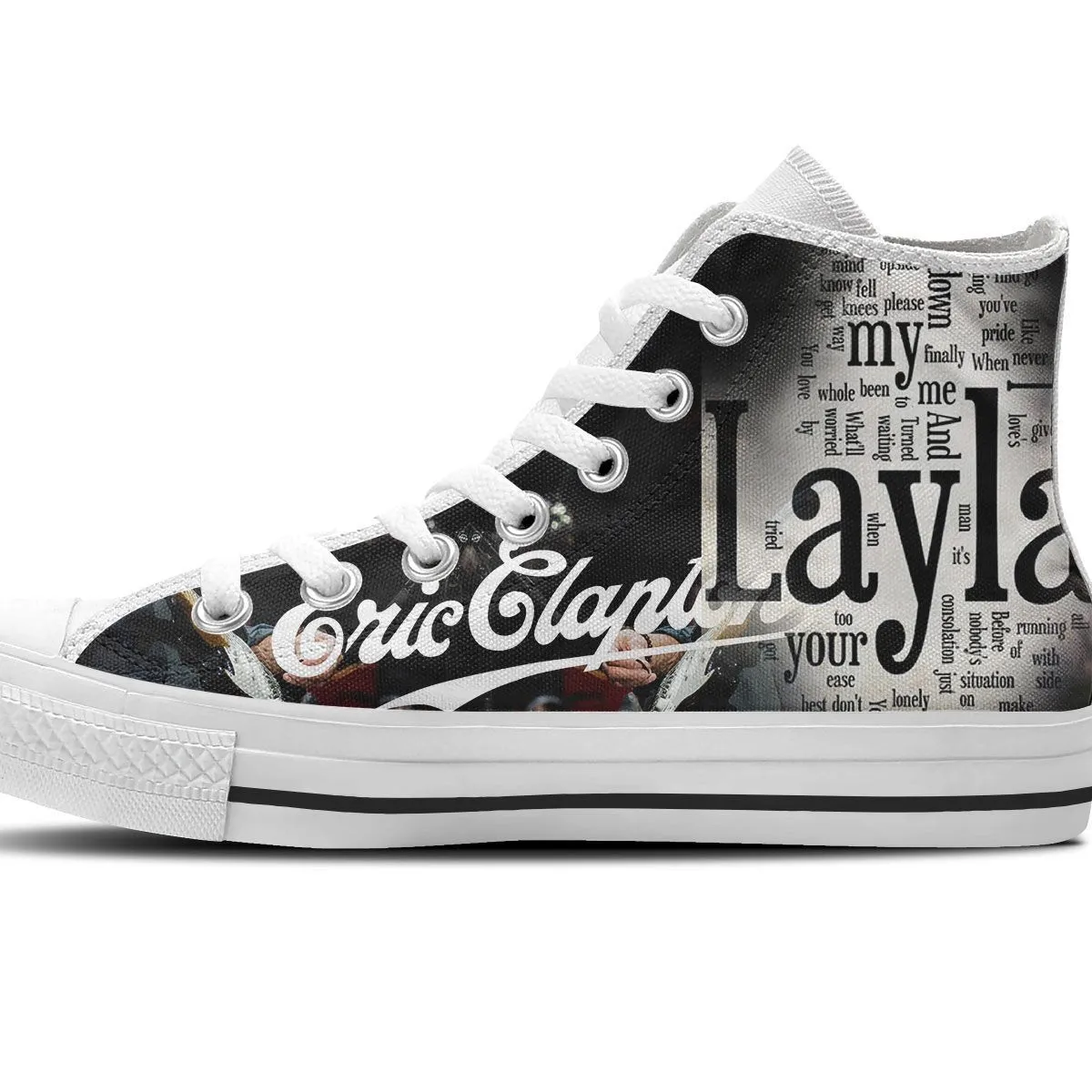 eric clapton mens high top sneakers high top