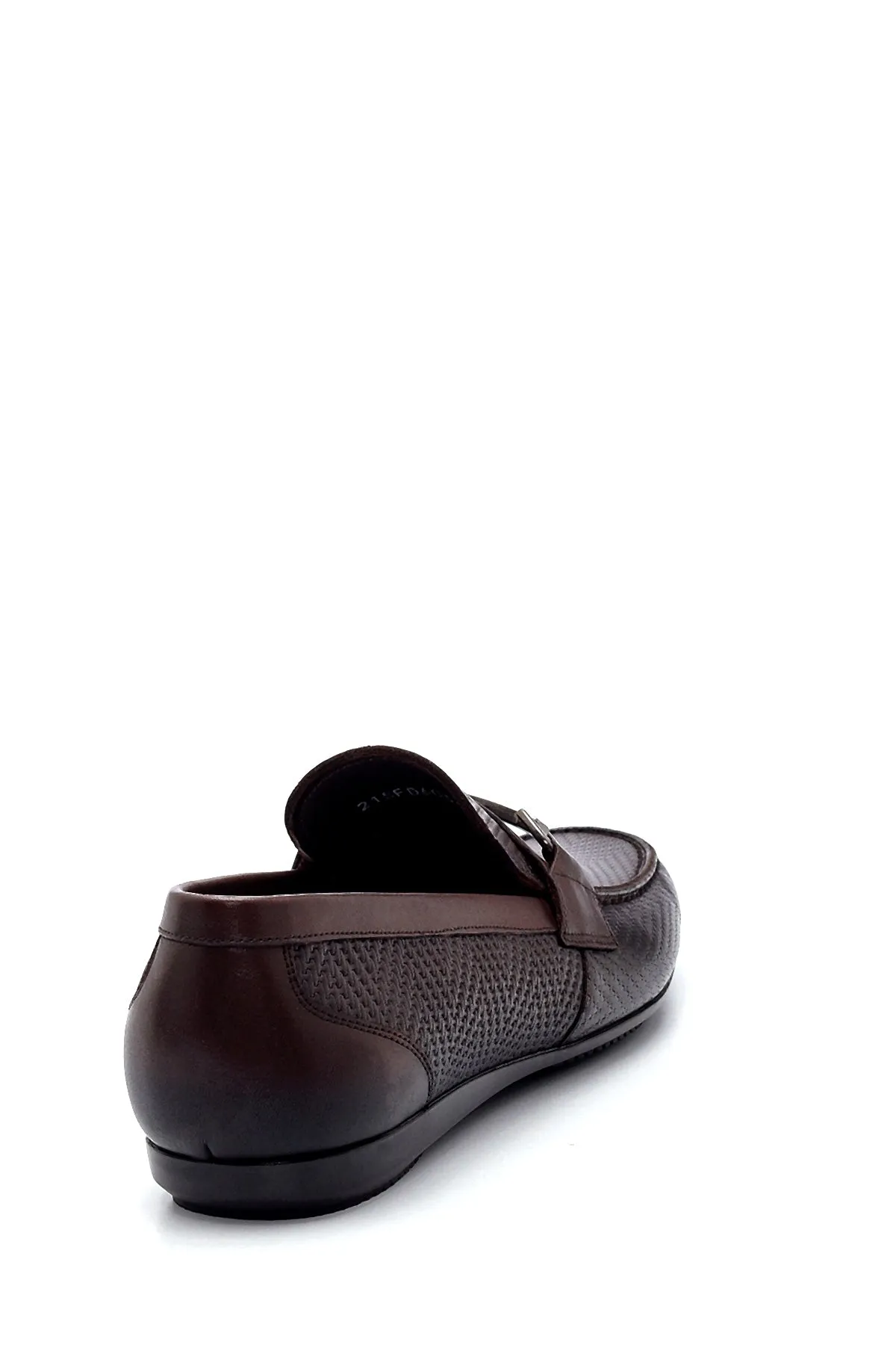 Erkek Deri Baskılı Loafer