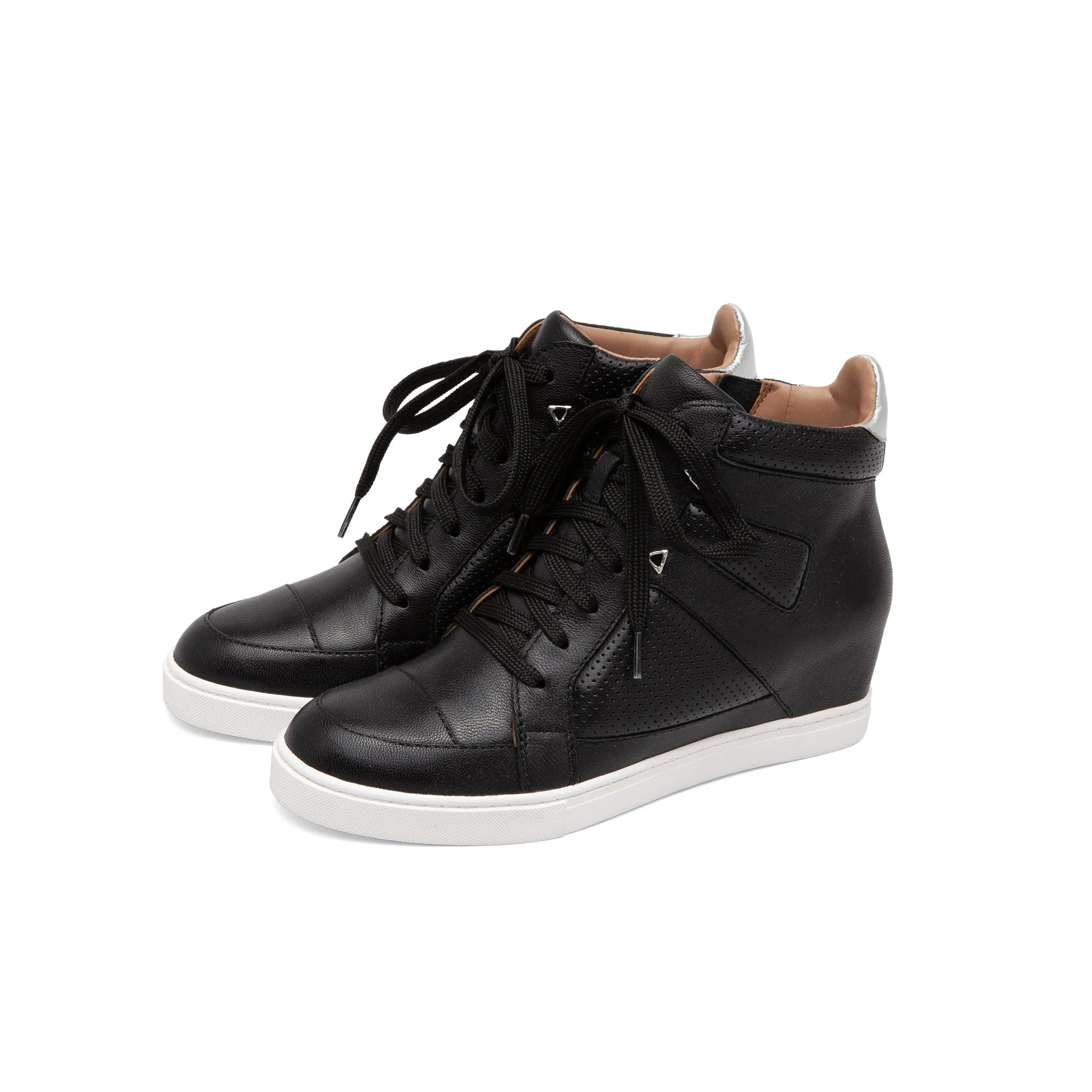 FARLEY | Sporty Streetwear Sneaker Wedges