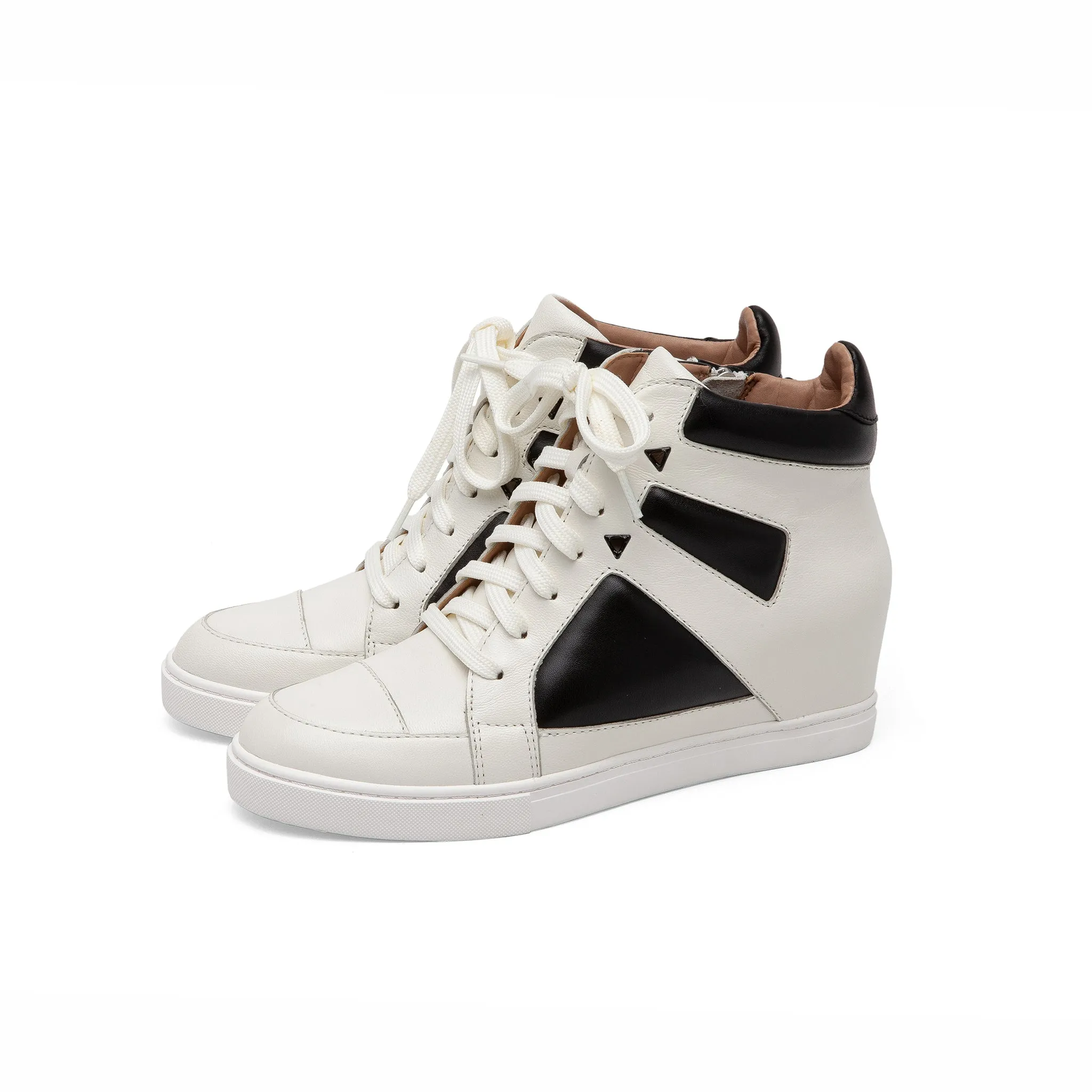 FARLEY | Sporty Streetwear Sneaker Wedges