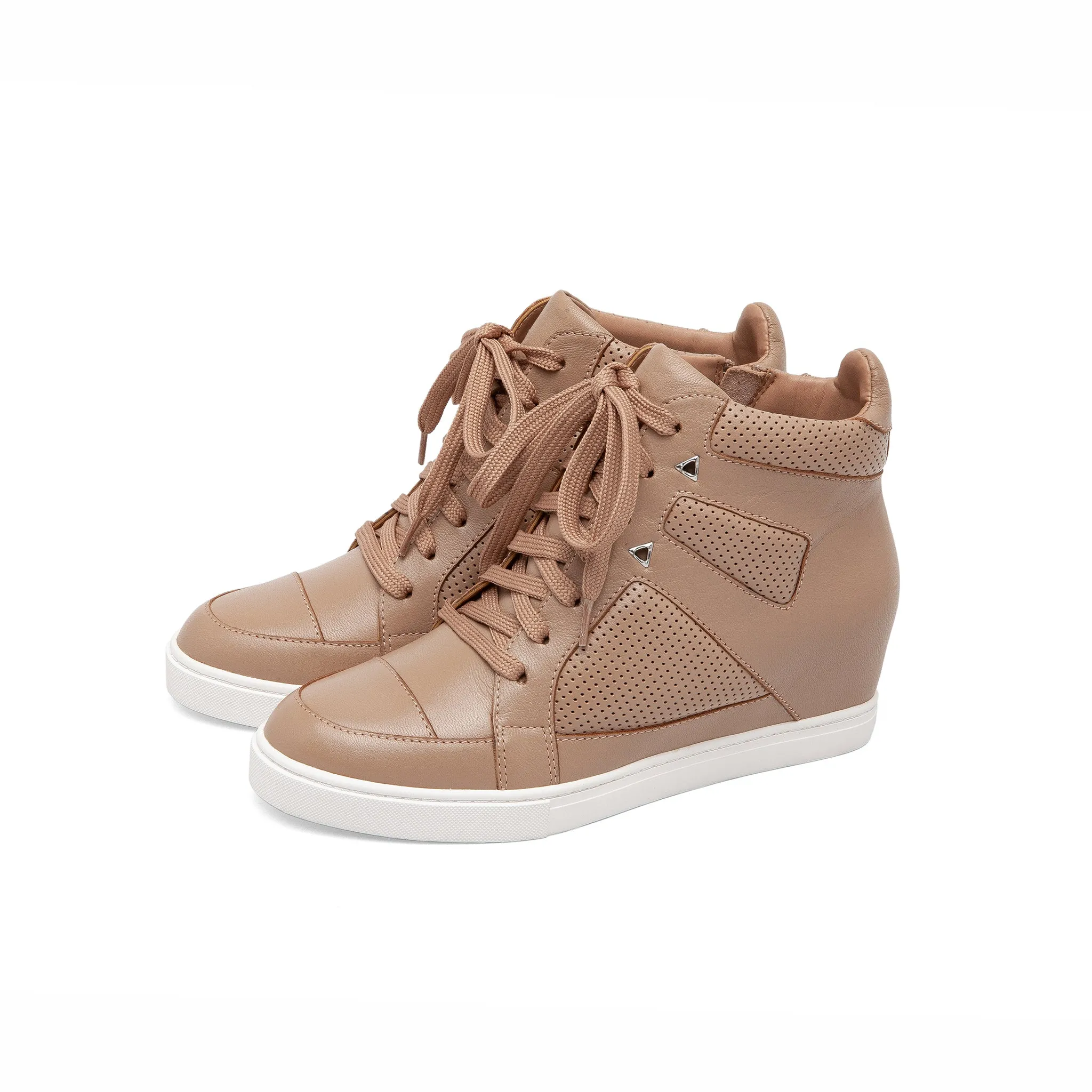 FARLEY | Sporty Streetwear Sneaker Wedges