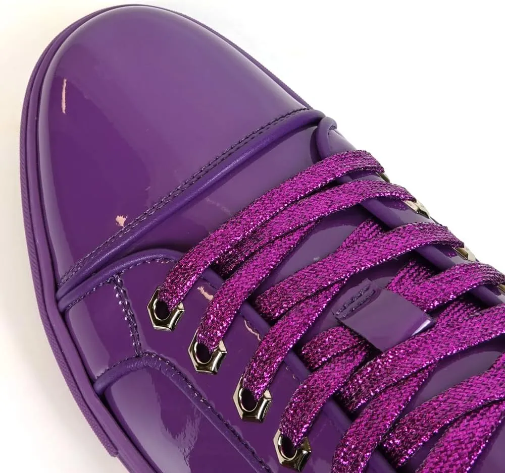 FI-2415-2 Patent Leather Cap tor Lace up Sneaker