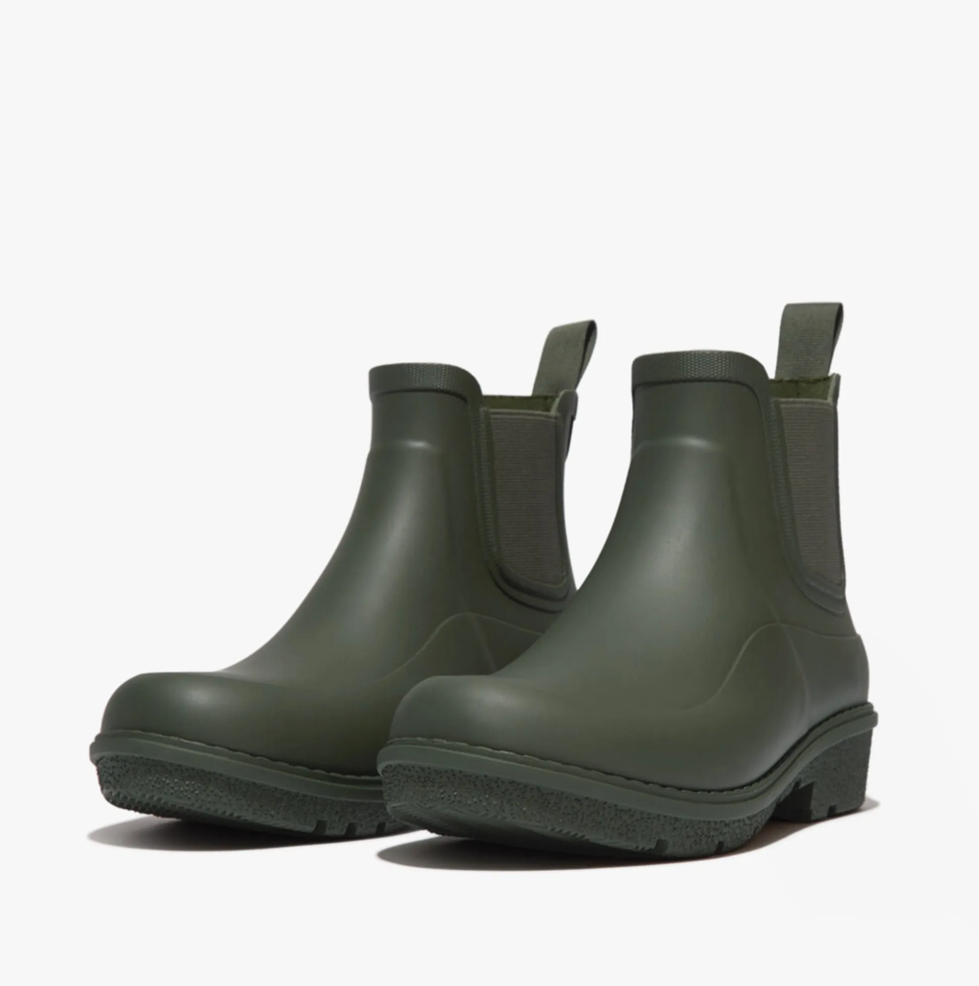 FitFlop WONDERWELLY Womens Chelsea Boots Deep Green