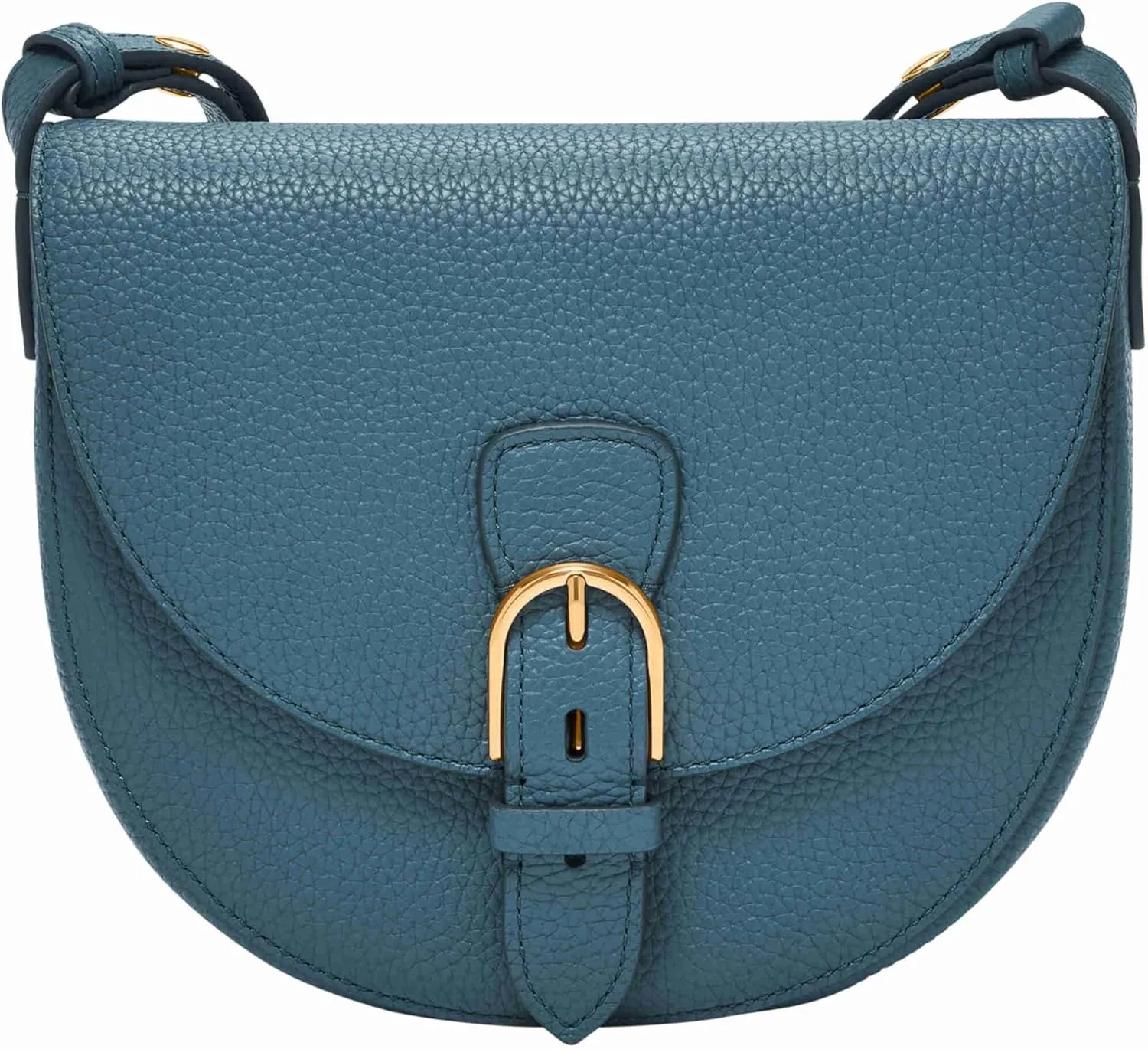 Fossil Women's Everleigh Leather Flap Crossbody Purse Handbag