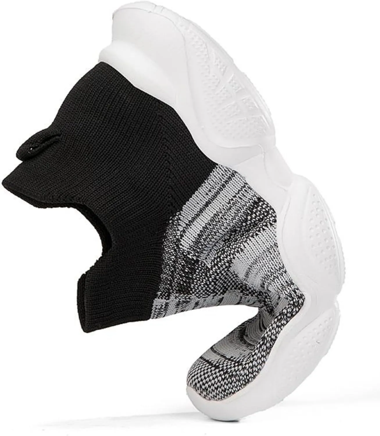 FUNCOS Toddler Shoes Boys Girls Slip-On Sneakers with Arch Support – Breathable Knit Athletic Shoes, Lightweight Flexible Sole for Kids