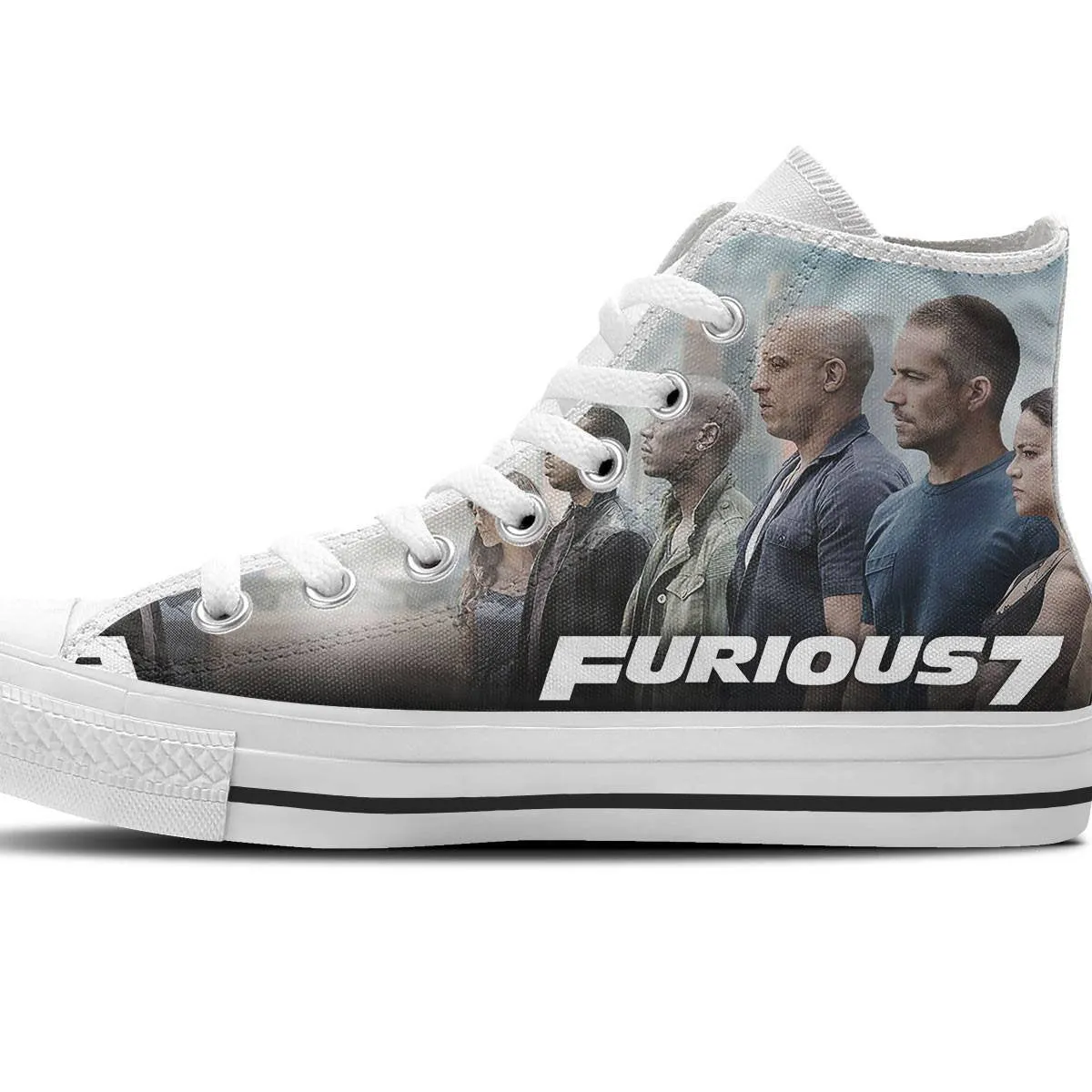 furious 7 mens high top sneakers high top
