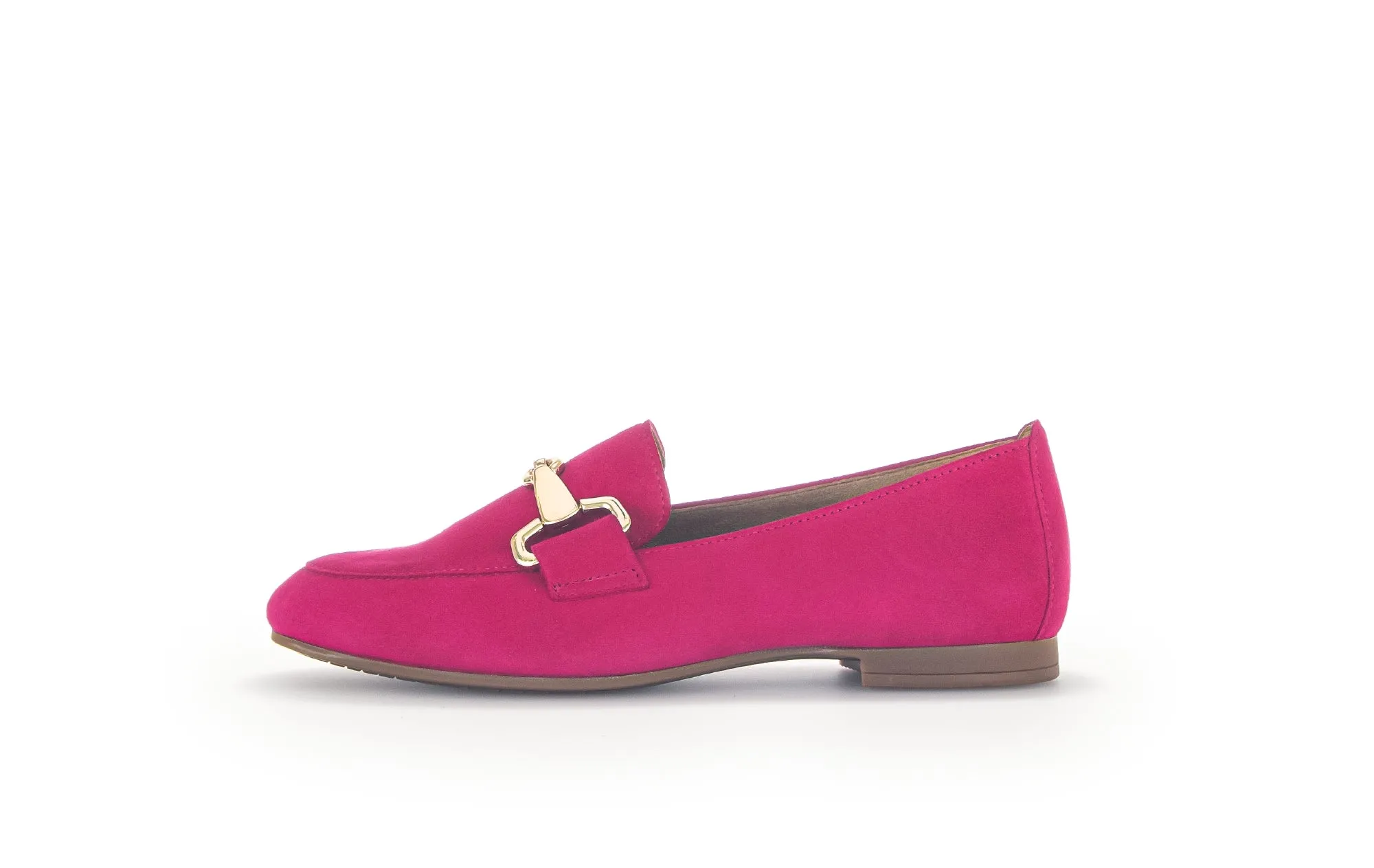 GABOR - 25.211.34 FLAT LOAFER - PINK SUEDE