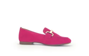 GABOR - 25.211.34 FLAT LOAFER - PINK SUEDE